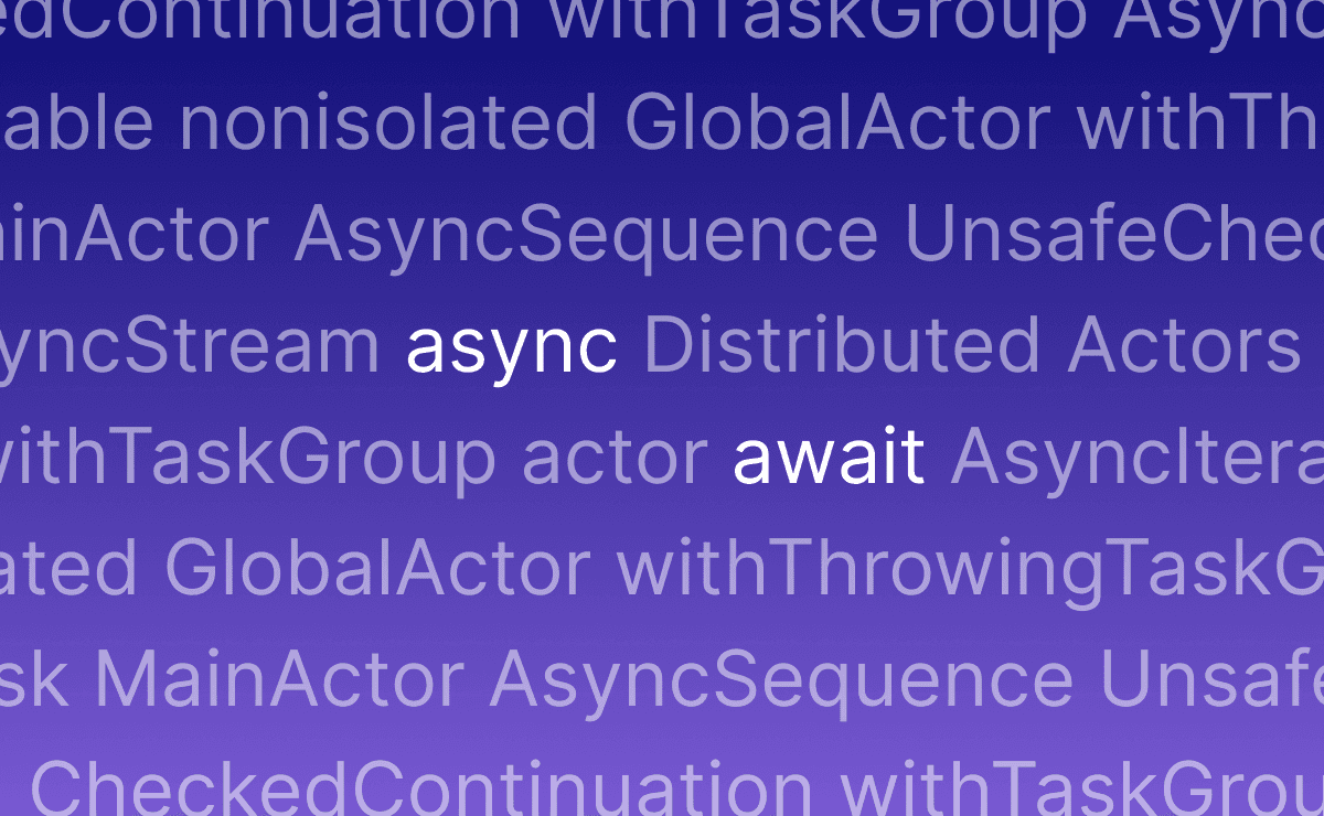 Async/await for existing iOS apps