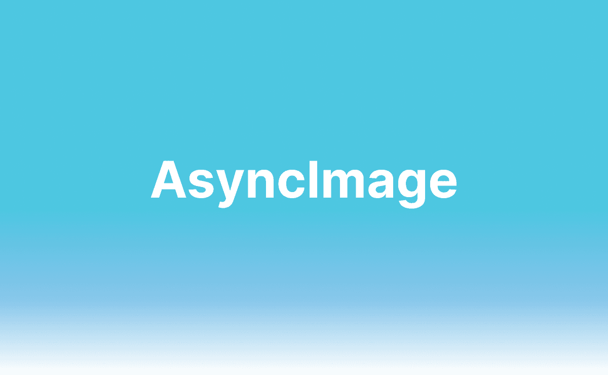 AsyncImage. Loading images in SwiftUI