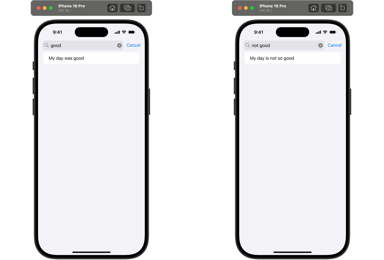 Embedding search
