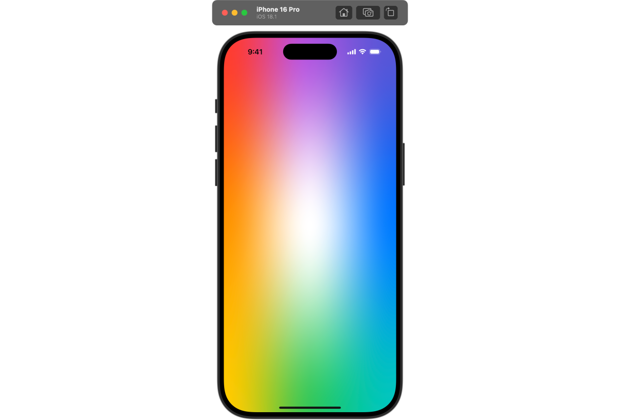 Mesh gradient
